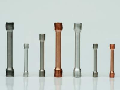 Tensile specimens with threaded head