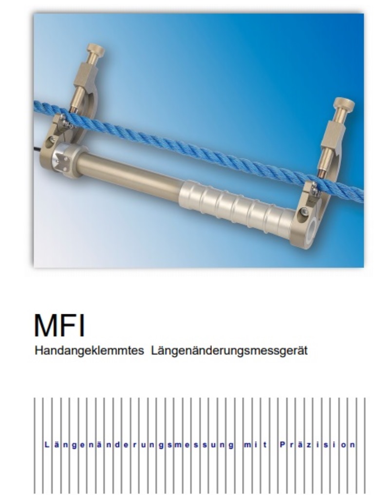 MFi Extensometer für Seile